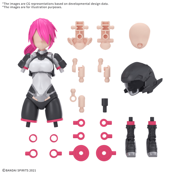 30MS Option Parts Set 24 Turbo Costume Beta Color A
