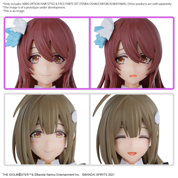 30MS Option Hair Style Face Parts Set Tenka Osaki Chiyuki Kuwayama