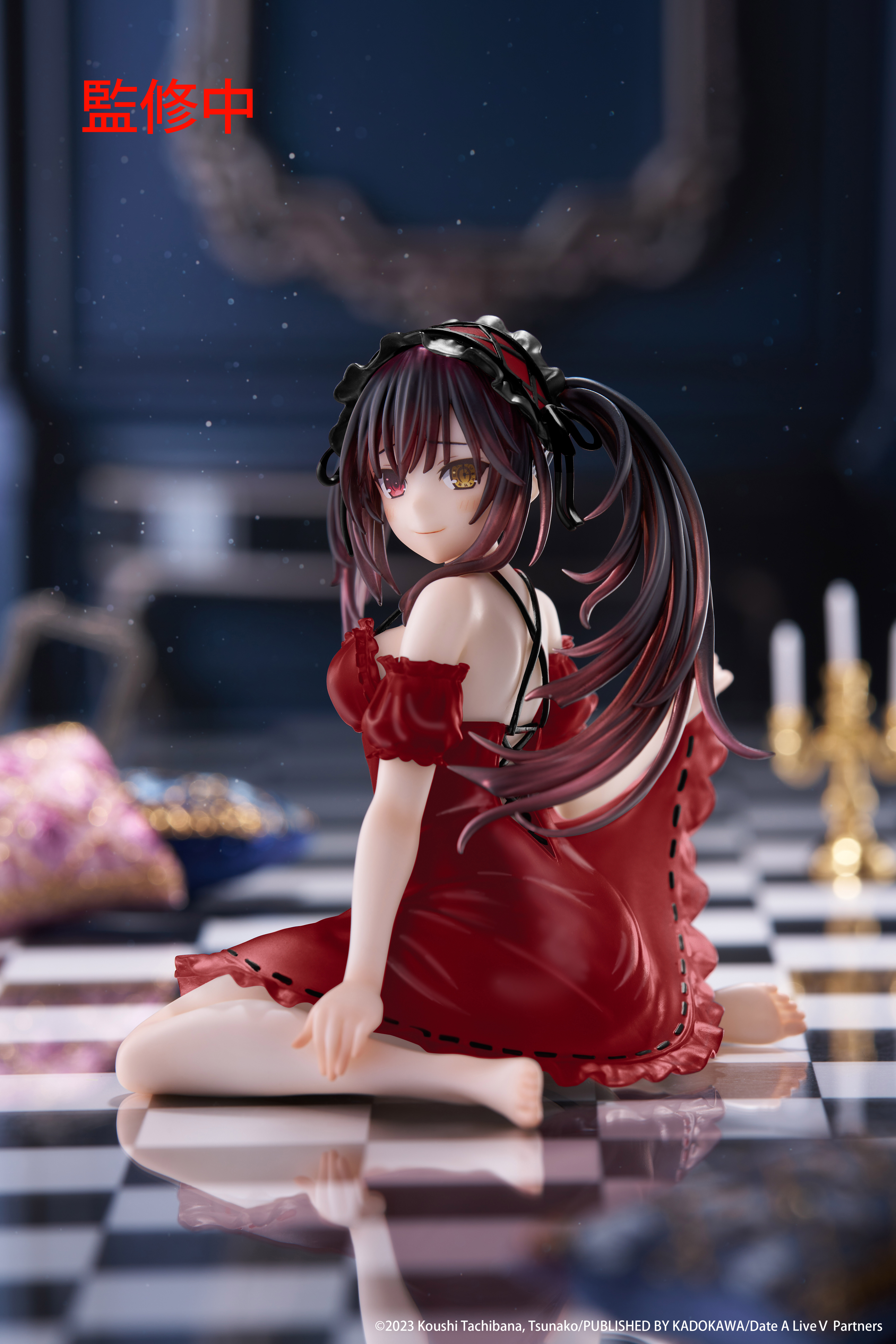 Date A Live V Desktop Cute Figure - Kurumi Tokisaki (Nightwear Ver.)