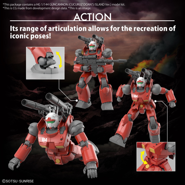 1/144 HG Guncannon (Cucuru Doan's Island Ver.)