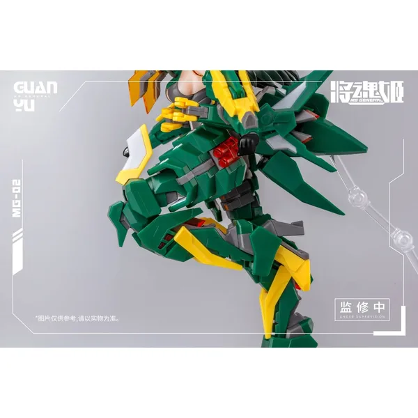 MS GENERAL MG-02 Guan Yu x Raijin DX Version Plastic Model