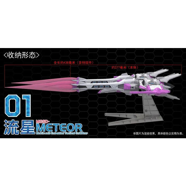 DDB - MGSD Meteor Unit Model Kit（Come With Base）