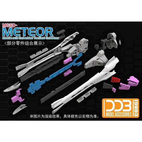 DDB - MGSD Meteor Unit Model Kit（Come With Base）