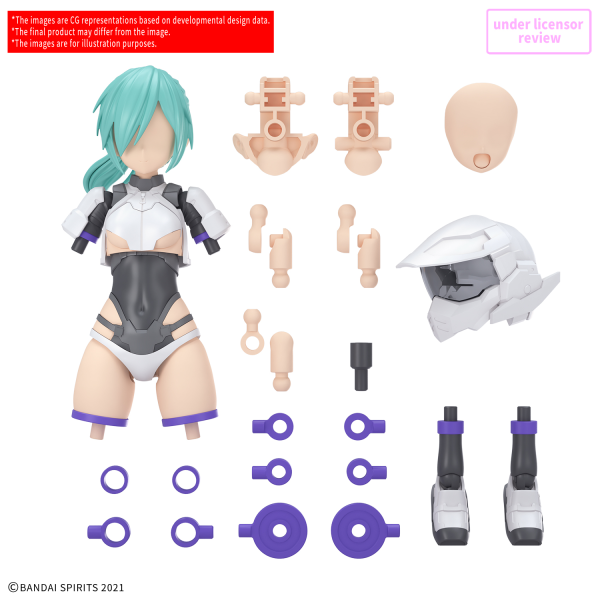 30MS Option Parts Set 22 Turbo Costume Alpha Color B