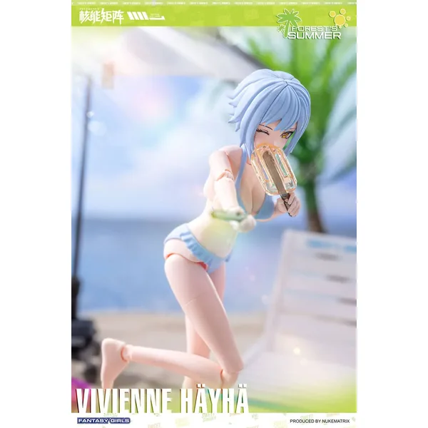 Forest's Summer FANTASY GIRLS Vivienne Hayha Plastic Model Kit (1/10.5)