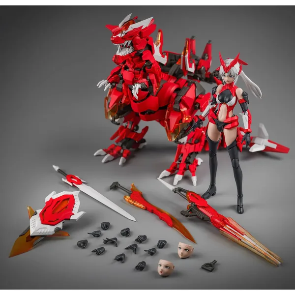 Ryuhime-01 Hao Ryu & Hotaru Plastic Model Kit