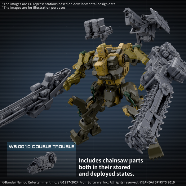 30MM Armored Core Vi Fires Of Rubicon Rad Cc 3000 Wrecker Milk Tooth