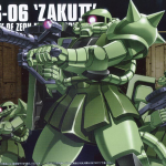 1/144 HGUC Zaku II Production Type