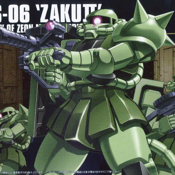 1/144 HGUC Zaku II Production Type